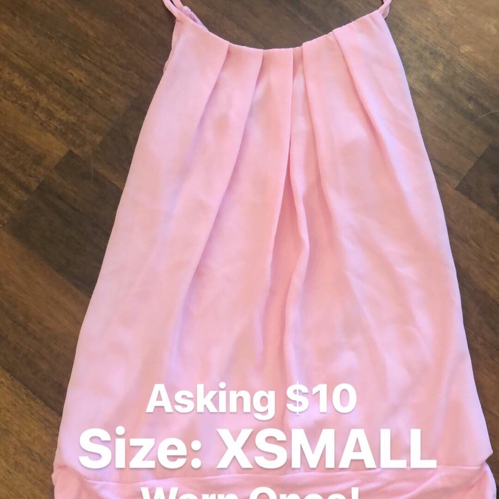 Express tank in rose pink size XSmall